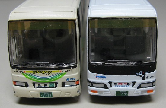 西日本鉄道高速バス５台セット「はかた号・どんたく号」
