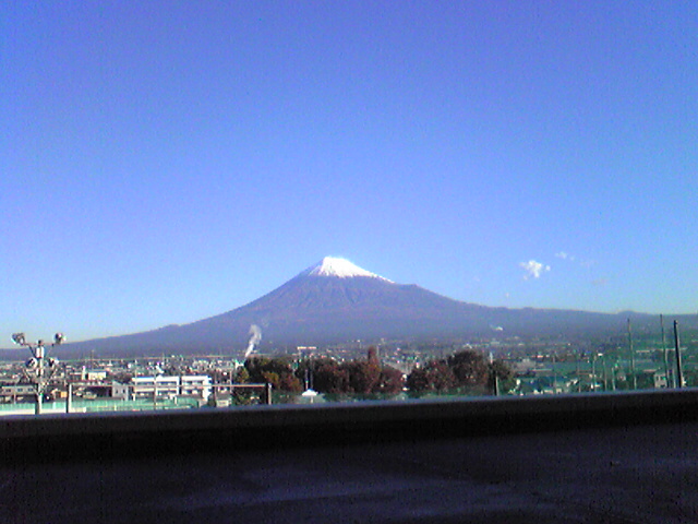 初雪か？from　高校