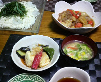 水曜日の晩御飯