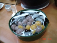 薬草ゼリー入りカキ氷