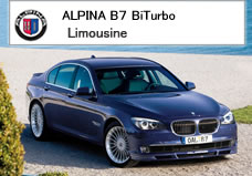 BMW アルピナ B７ ビターボ・リムジン・ロング