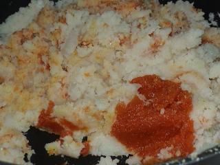 おからに 人参ジャム入れてみました