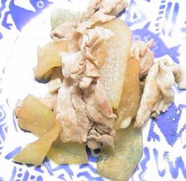 豚肉と冬瓜の炒め物