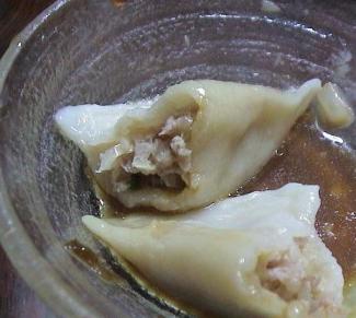 手作り水ギョーザ