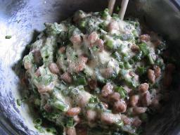 納豆お好み焼き