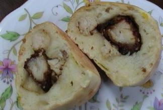 純和風パン唐揚げ柚子胡椒 (1)