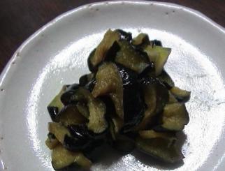 茄子のからし漬け