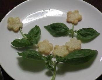 揚げずにフライドポテト 花がたも