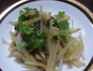 じゃがいもと玉ねぎのイタリアン風味