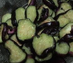 なすと豚肉のヘルシー中華炒め