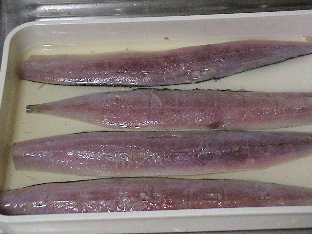 サンマの巻き揚げ