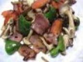 きのことベーコン炒め