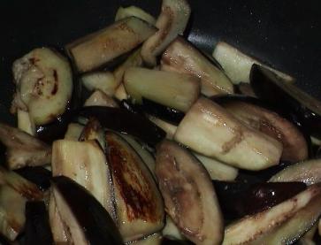 茄子入りココナッツカレー