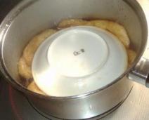 いなりあげを煮る