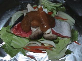 サケのチャンチャン焼き