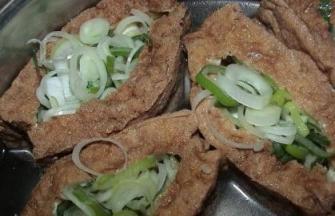 厚揚げの挟み煮