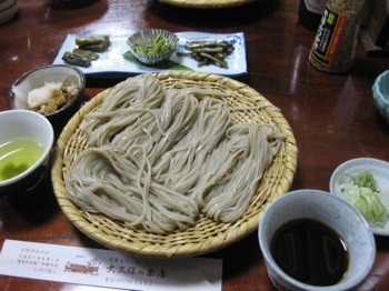 戸隠の霧下そば　大久保の茶屋　