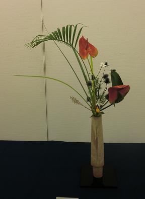 芸術祭華道展・池坊