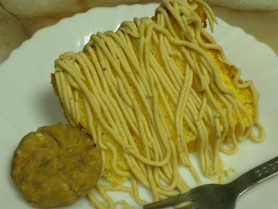 モンブランシフォン　栗きんとん