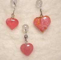 インカローズその他三つのハートペンダント