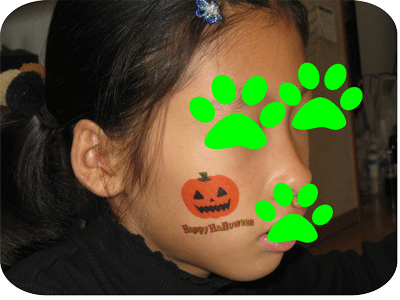 ハロウィン：ボディーペイン.gif