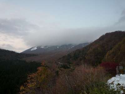 大山紅葉鍵掛峠