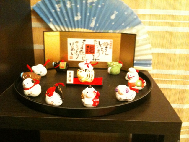 十二支の張子人形