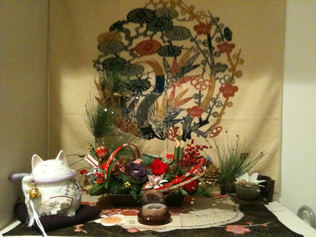 和をアレンジした玄関