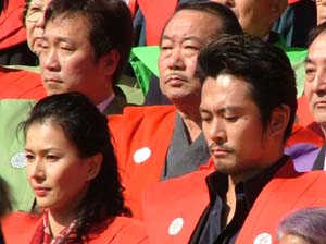 清水美砂さんとツーショット
