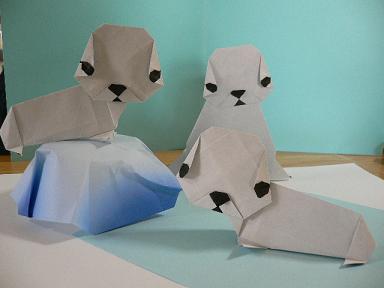 アザラシの赤ちゃん A Baby Of A Seal 折り紙サロン 楽天ブログ