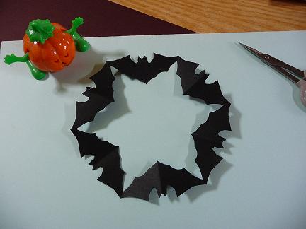 こうもりがいっぱい