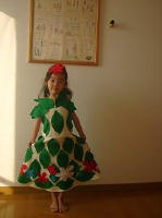 葉っぱのドレス６