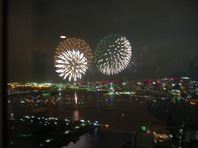 東京湾花火