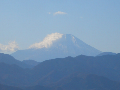 富士山　高尾山から　2011．12