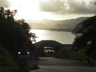 小浜島の夕日