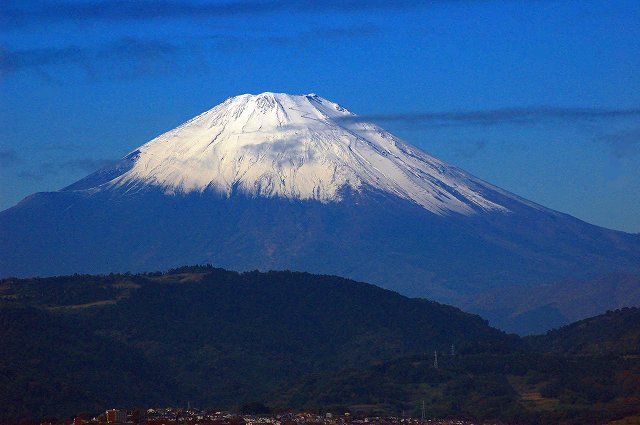 弘法山からの富士山