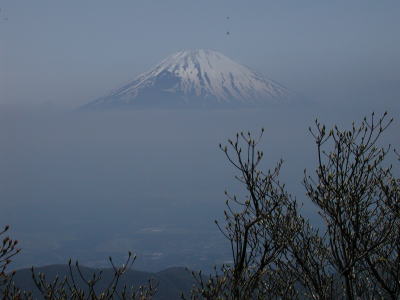 箱根・神山からの富士山