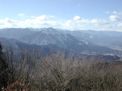 丸山山頂からの展望・武甲山