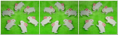 「うさぎクリップ」 も マイムマイム~♪