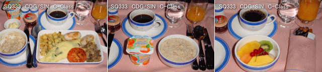 SQ機内食2004
