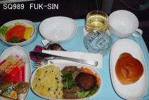 シンガポール航空　機内食4