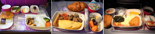 タイ国際航空　ＴＧ機内食