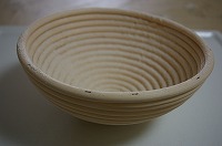 カゴの模様がパンの模様