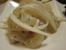 鯛のカルパッチョ
