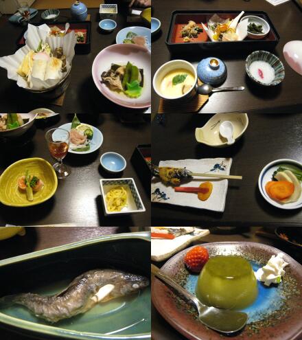 高の湯夕食