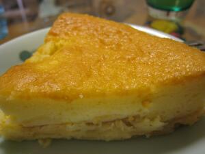 りんごクリームケーキ