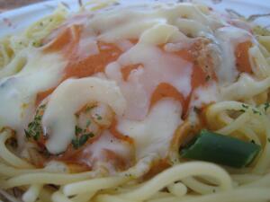 ツナ＆とまとパスタ