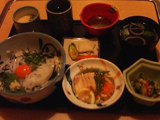 1031イカソウメン丼定食