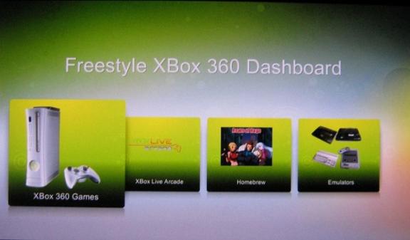 Freestyle XBOX 360 Dashboard