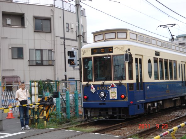 都電早稲田行きのうしろ